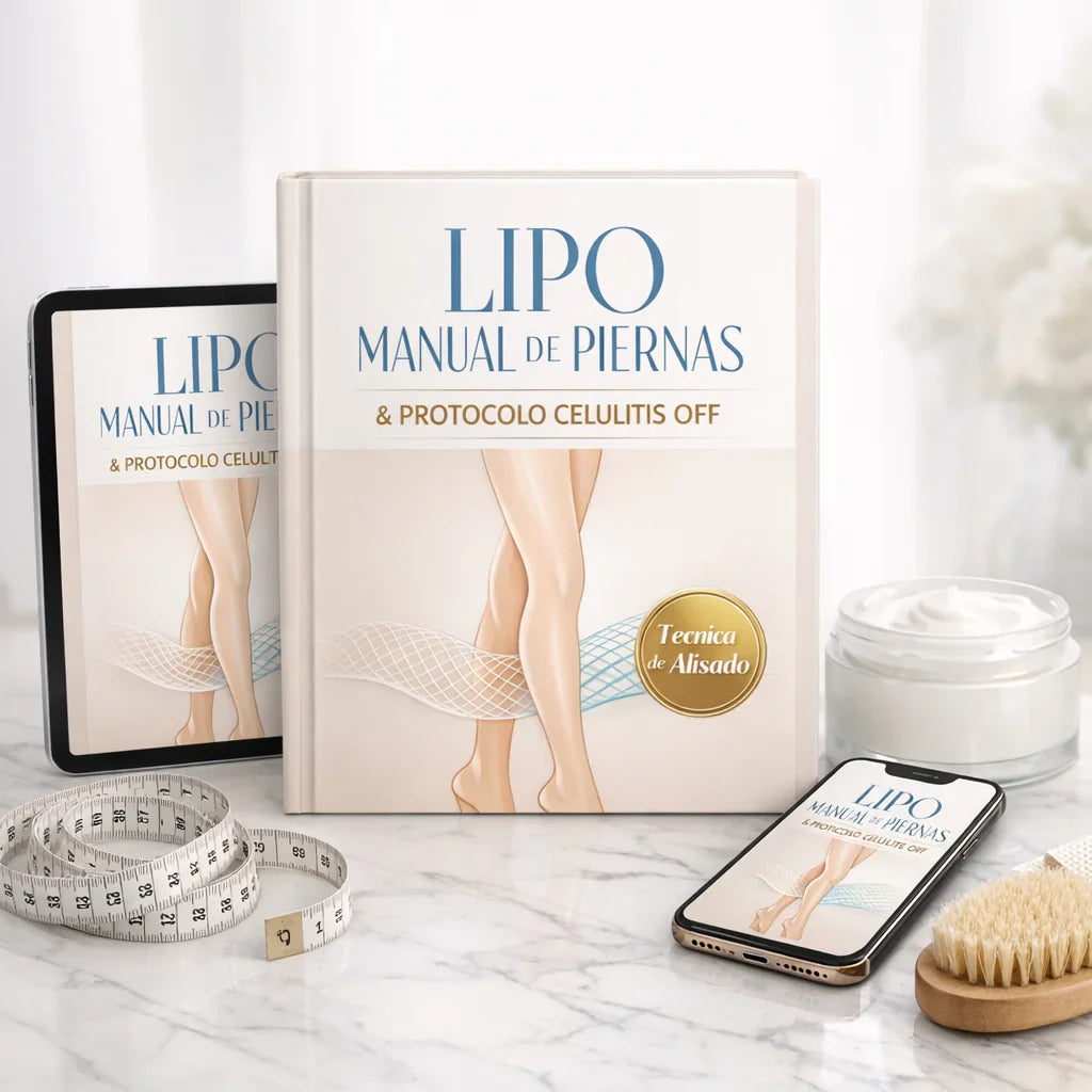🔥 50% OFF | LIPO MANUAL DE PIERNAS & PROTOCOLO "CELULITIS OFF"