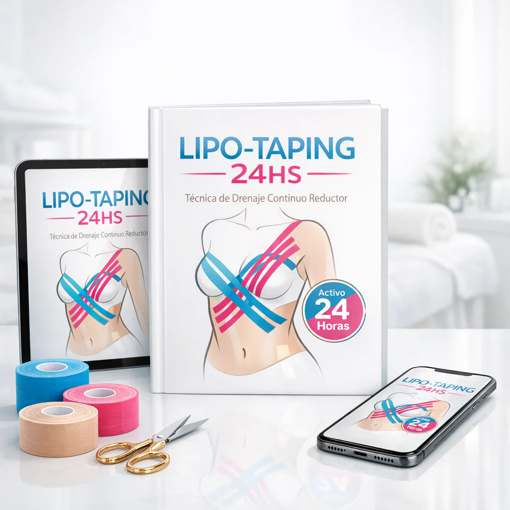 LIPO-TAPING 24HS: Técnica de Drenaje Continuo Reductor
