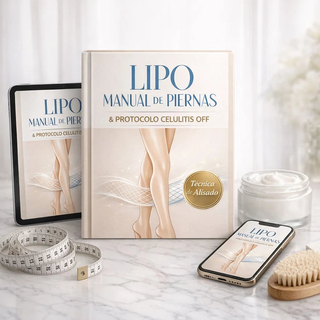 LIPO MANUAL DE PIERNAS & PROTOCOLO "CELULITIS OFF"